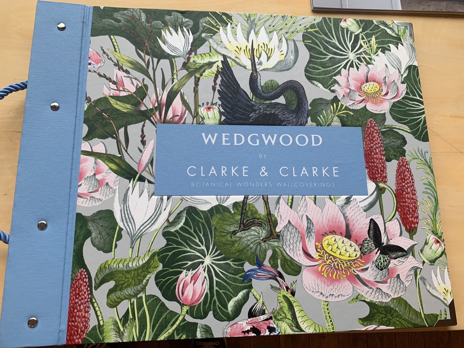 WEDGWOOD の見本帳「BOTANICAL WONDERS」 - 札幌のおしゃれな